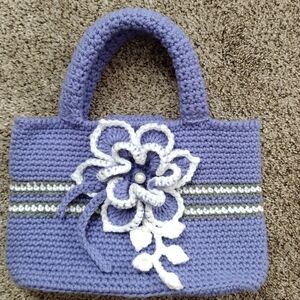 Unique Handmade Crochet Handbag